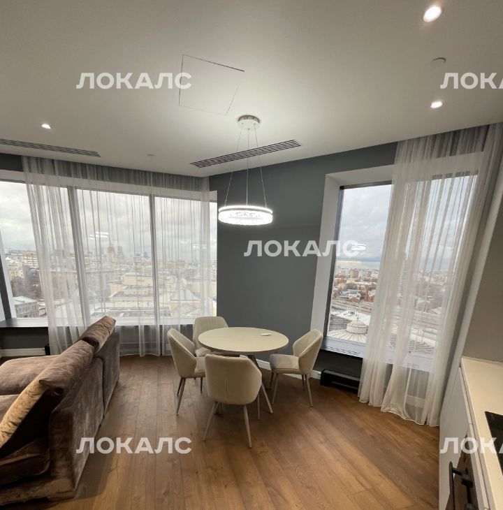 Аренда 3к квартиры на площадь Курского Вокзала, 1, метро Курская, г. Москва