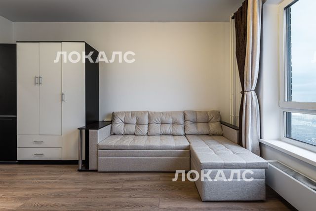 Аренда 1к квартиры на г Москва, ул Новоостаповская, д 7 к 1, метро Дубровка (Люблинская линия), г. Москва