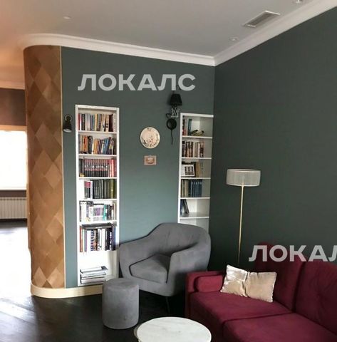 Сдается двухкомнатная квартира на улица Чаянова, 10С1, метро Тверская, г. Москва