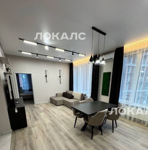 Снять 3-к квартиру на Шелепихинская набережная, 34к5, метро Хорошёвская, г. Москва