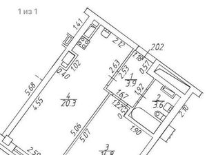 1-к кв. Санкт-Петербург Ремесленная ул., 15 (45.0 м²)