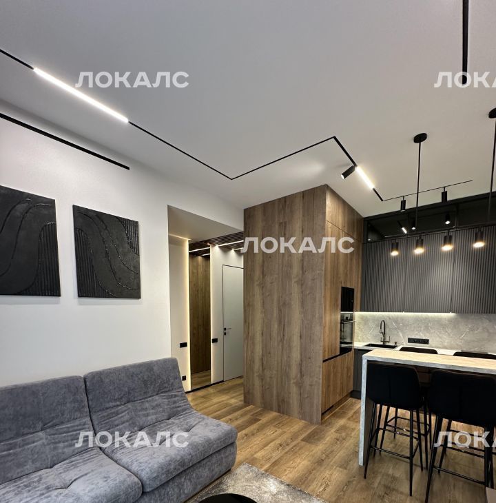 Аренда однокомнатной квартиры на улица 1-я Ямского Поля, 1к1, метро Маяковская, г. Москва