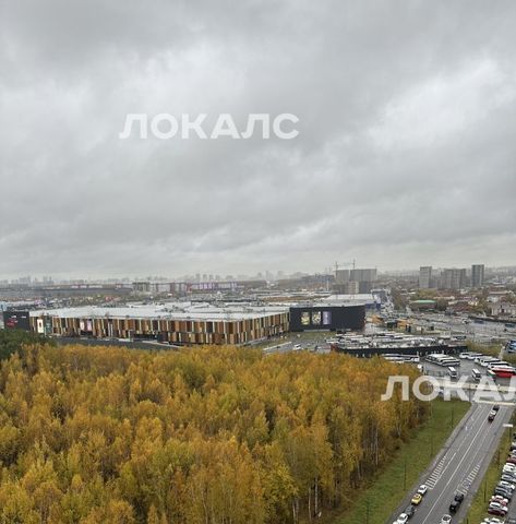 Аренда трехкомнатной квартиры на улица Саларьевская, 8к2, метро Румянцево, г. Москва