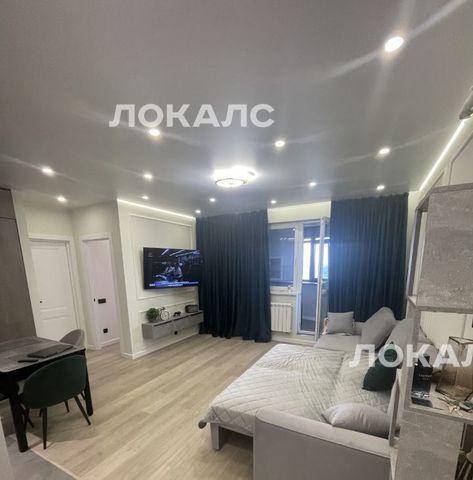 Сдается 3-комнатная квартира на проспект 60-летия Октября, 17, метро Ленинский проспект, г. Москва