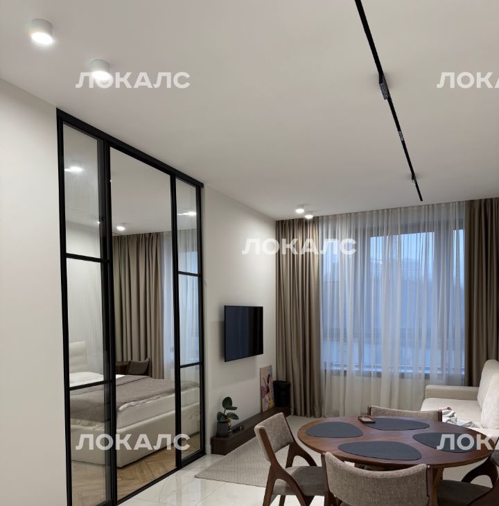 Сдаю двухкомнатную квартиру на Сколковское шоссе, 40к2, метро Кунцевская, г. Москва