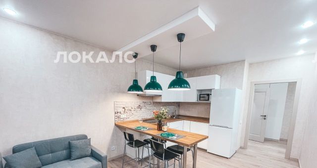 Сдается 1к квартира на Старокрымская улица, 15к1, метро Улица Скобелевская, г. Москва