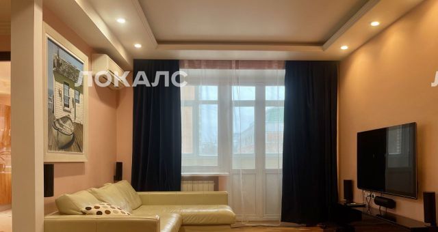 Снять трехкомнатную квартиру на Зоологическая улица, 26С1, метро Белорусская, г. Москва