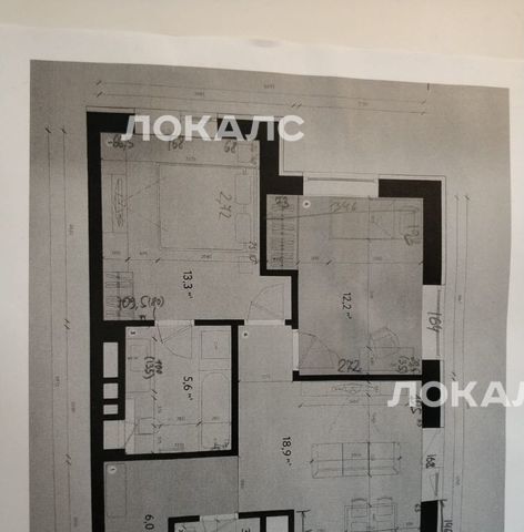 Аренда 3-к квартиры на Большая Филевская улица, 4, метро Фили, г. Москва