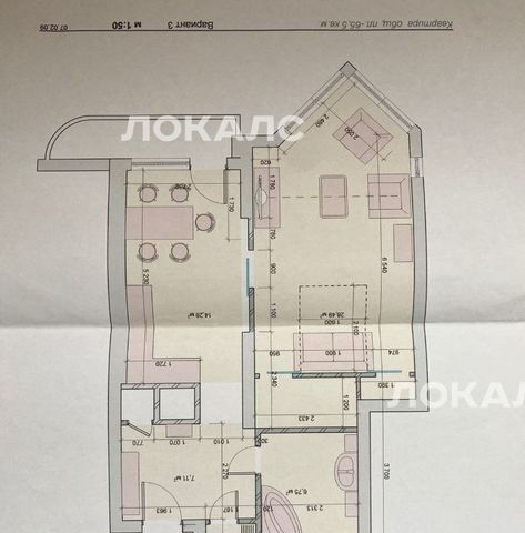 Сдам однокомнатную квартиру на улица Покрышкина, 1к1, метро Юго-Западная, г. Москва