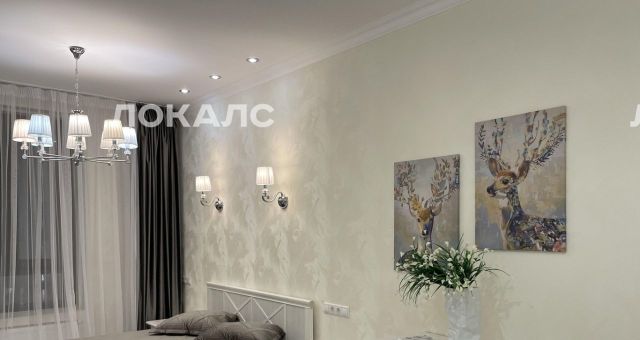 Сдается 2-комнатная квартира на улица Лобачевского, 120к1, г. Москва