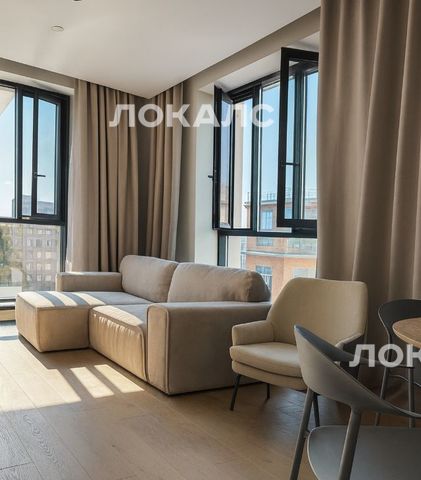 Аренда 2-комнатной квартиры на Стремянный переулок, 2, г. Москва