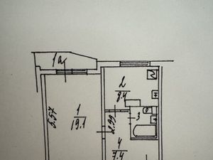 1-к кв. Москва Братиславская ул., 19К2 (38.1 м²)