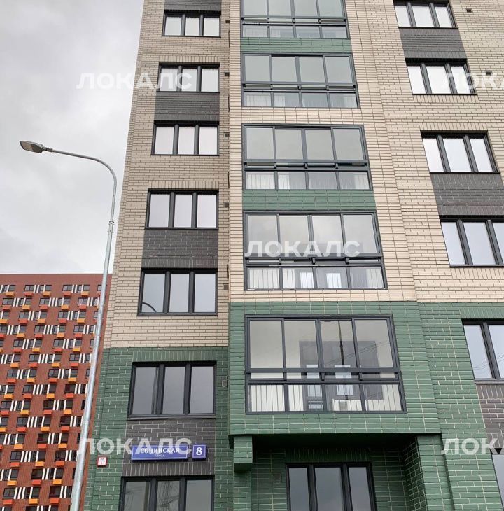 Снять трехкомнатную квартиру на улица Сочинская, 8, метро Улица Дмитриевского, г. Москва