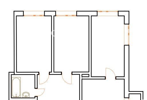 Аренда 4к квартиры на улица Фадеева, 7С2, метро Пушкинская, г. Москва