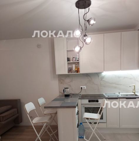 Сдается 1к квартира на улица Саларьевская, 9, метро Румянцево, г. Москва