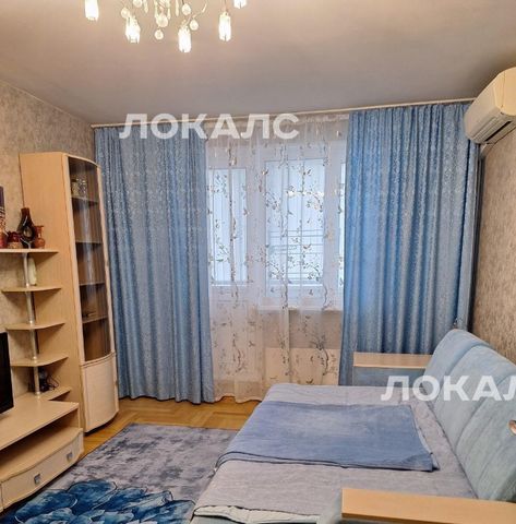 Сдам однокомнатную квартиру на улица Исаковского, 20К1, метро Щукинская, г. Москва