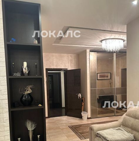 Снять 3-комнатную квартиру на улица Исаковского, 39К1, метро Октябрьское поле, г. Москва