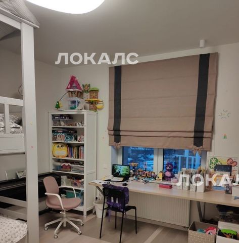 Сдается четырехкомнатная квартира на улица Берзарина, 28Ак2, метро Панфиловская, г. Москва