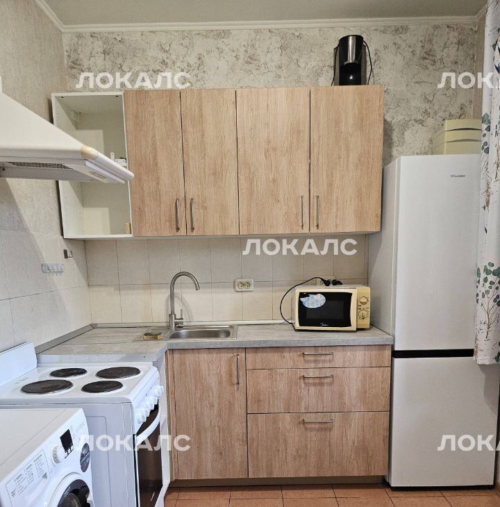 Сдается 1к квартира на Симферопольский бульвар, 24К5, метро Варшавская, г. Москва