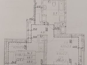 1-к кв. Санкт-Петербург Октябрьская наб., 40 (46.1 м²)
