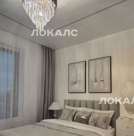 Снять трехкомнатную квартиру на Шелепихинская набережная, 42к3, метро Хорошёвская, г. Москва