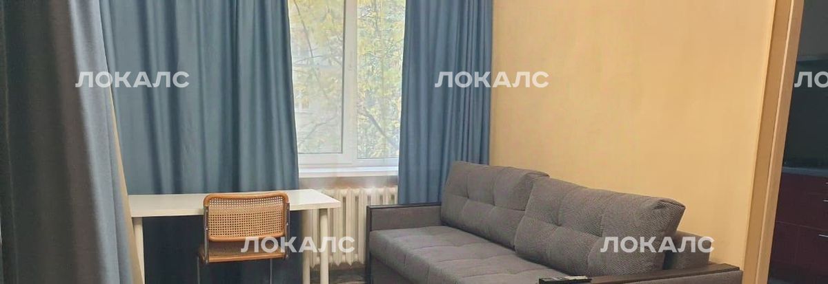 Сдаю 1-к квартиру на улица Демьяна Бедного, 1К7, метро Хорошёво, г. Москва