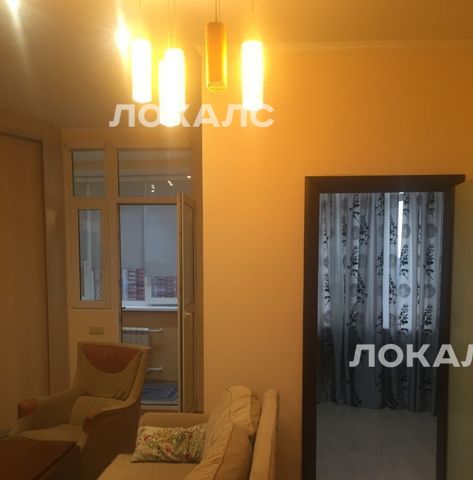 Аренда 1-комнатной квартиры на улица Твардовского, 14к1, метро Строгино, г. Москва