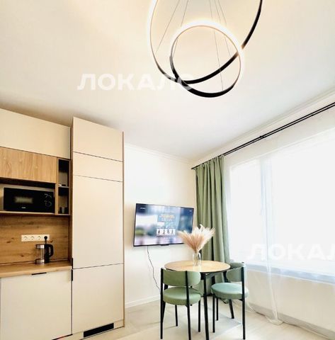 Снять однокомнатную квартиру на улица Берзарина, 32А, метро Октябрьское поле, г. Москва