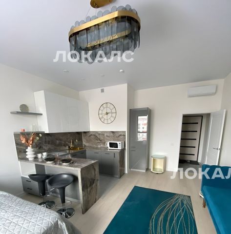 Снять 1-к квартиру на переулок 2-й Петра Алексеева, 5, метро Кунцевская, г. Москва
