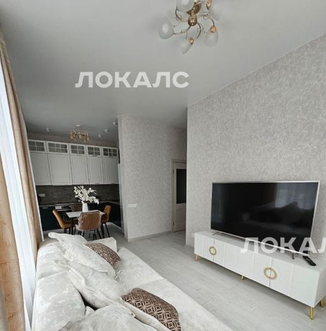 Аренда 2х-комнатной квартиры на проспект Прокшинский, 7, метро Прокшино, г. Москва