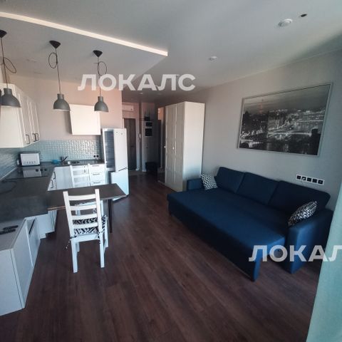 Сдам 1к квартиру на г Москва, Ходынский б-р, д 20А, метро Аэропорт, г. Москва
