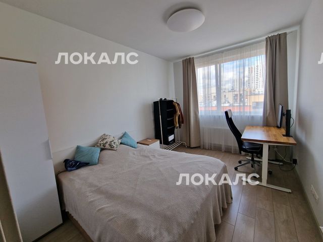 Сдается трехкомнатная квартира на г Москва, 1-й Котляковский пер, д 2А к 3В, метро Варшавская, г. Москва