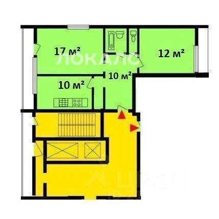 Сдаю 2-комнатную квартиру на Камчатская улица, 3, метро Измайловская, г. Москва