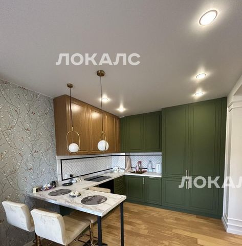 Сдаю трехкомнатную квартиру на 1-я Магистральная улица, 25, метро Полежаевская, г. Москва