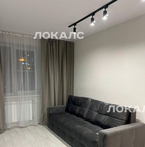 Сдам однокомнатную квартиру на улица Сайкина, 7, метро Технопарк, г. Москва