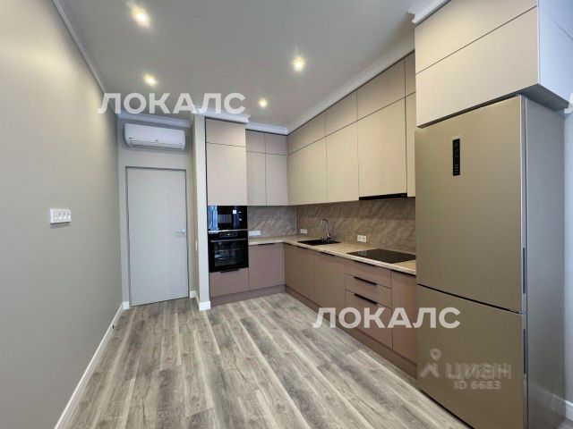Сдается двухкомнатная квартира на Хорошевское шоссе, 25Ак1, метро Беговая, г. Москва