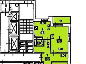 3-к кв. Москва Ягодная ул., 6 (76.4 м²)