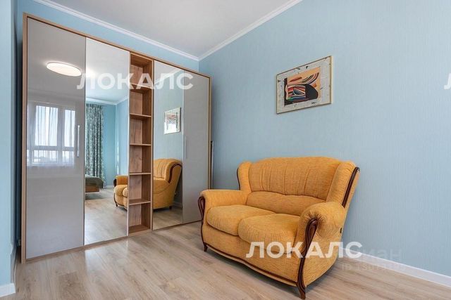 Сдам однокомнатную квартиру на улица Маргелова, 3к3, метро Беговая, г. Москва