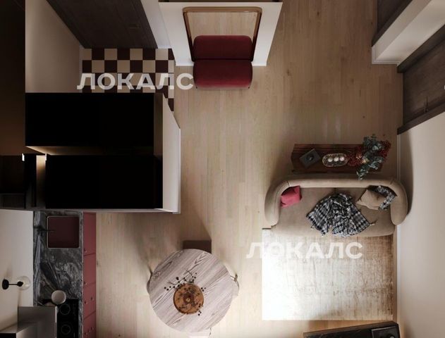 Сдаю 2-комнатную квартиру на улица Врубеля, 4к1, метро Сокол, г. Москва