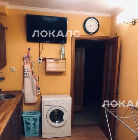 Сдается однокомнатная квартира на Вокзальный переулок, 8К1, метро Войковская, г. Москва