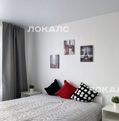 Снять 1-к квартиру на улица Поляны, 5Ак1, метро Бульвар Дмитрия Донского, г. Москва