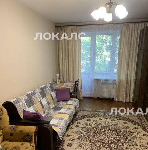 Сдам 2-к квартиру на Молодогвардейская улица, 39, метро Молодёжная, г. Москва