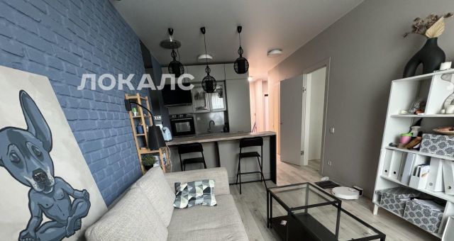 Аренда 2к квартиры на улица Александры Монаховой, 98к2, метро Бульвар Адмирала Ушакова, г. Москва