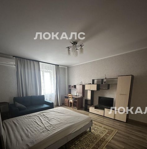 Сдаю однокомнатную квартиру на улица Барышевская Роща, 24, метро Бунинская аллея, г. Москва