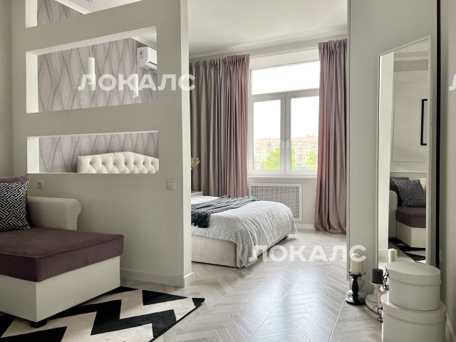 Сдам 1к квартиру на г Москва, Саввинская наб, д 3, метро Смоленская (Арбатско-Покровская линия), г. Москва