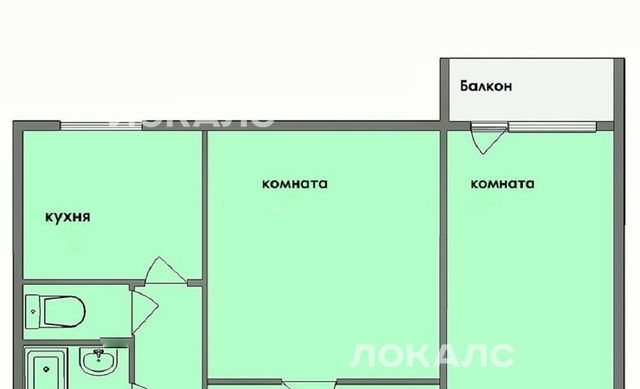 Сдам 2-к квартиру на Нахимовский проспект, 61К1, метро Профсоюзная, г. Москва