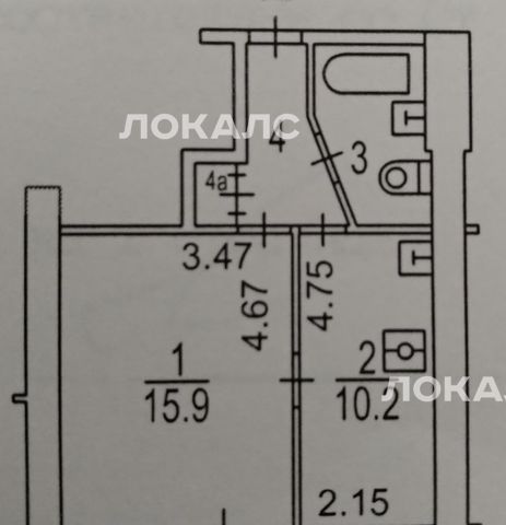 Сдам 1-комнатную квартиру на Нижегородская улица, 53, метро Нижегородская, г. Москва