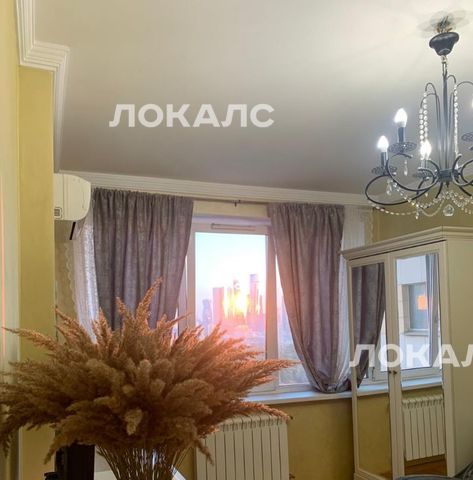 Сдается двухкомнатная квартира на Хорошевское шоссе, 12к1, метро Улица 1905 года, г. Москва