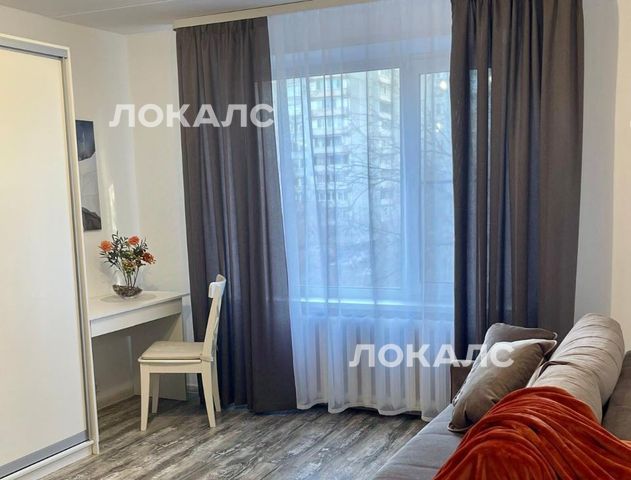 Сдам 1к квартиру на улица Яблочкова, 37, метро Петровско-Разумовская, г. Москва