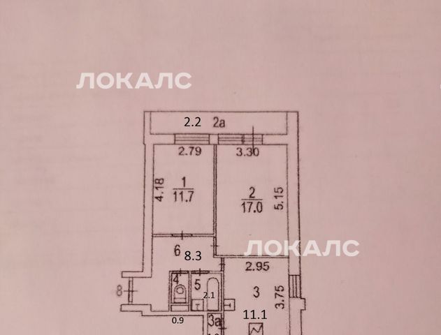 Сдается двухкомнатная квартира на Малый Купавенский проезд, 3, метро Первомайская, г. Москва